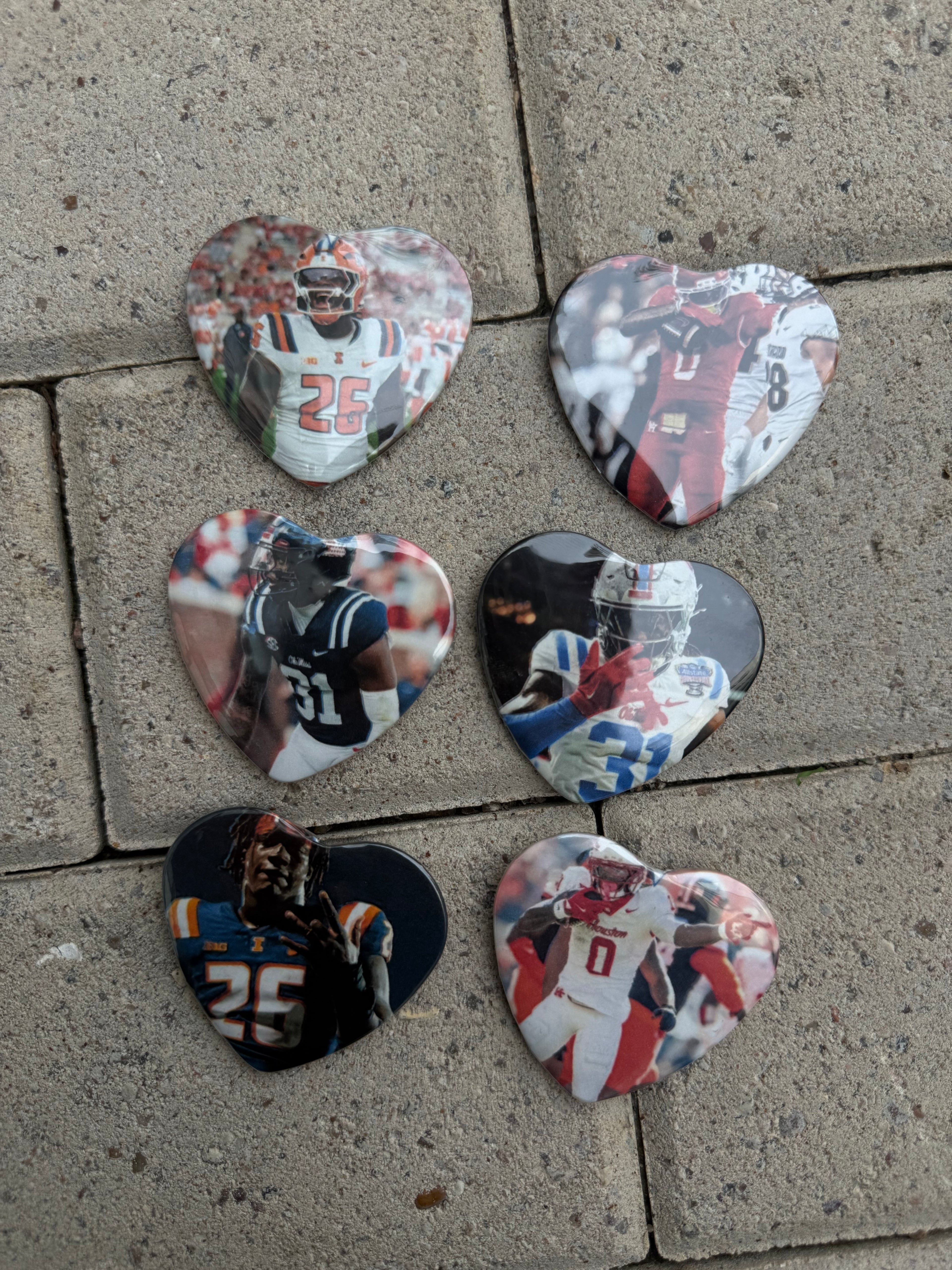 HEART PINS
