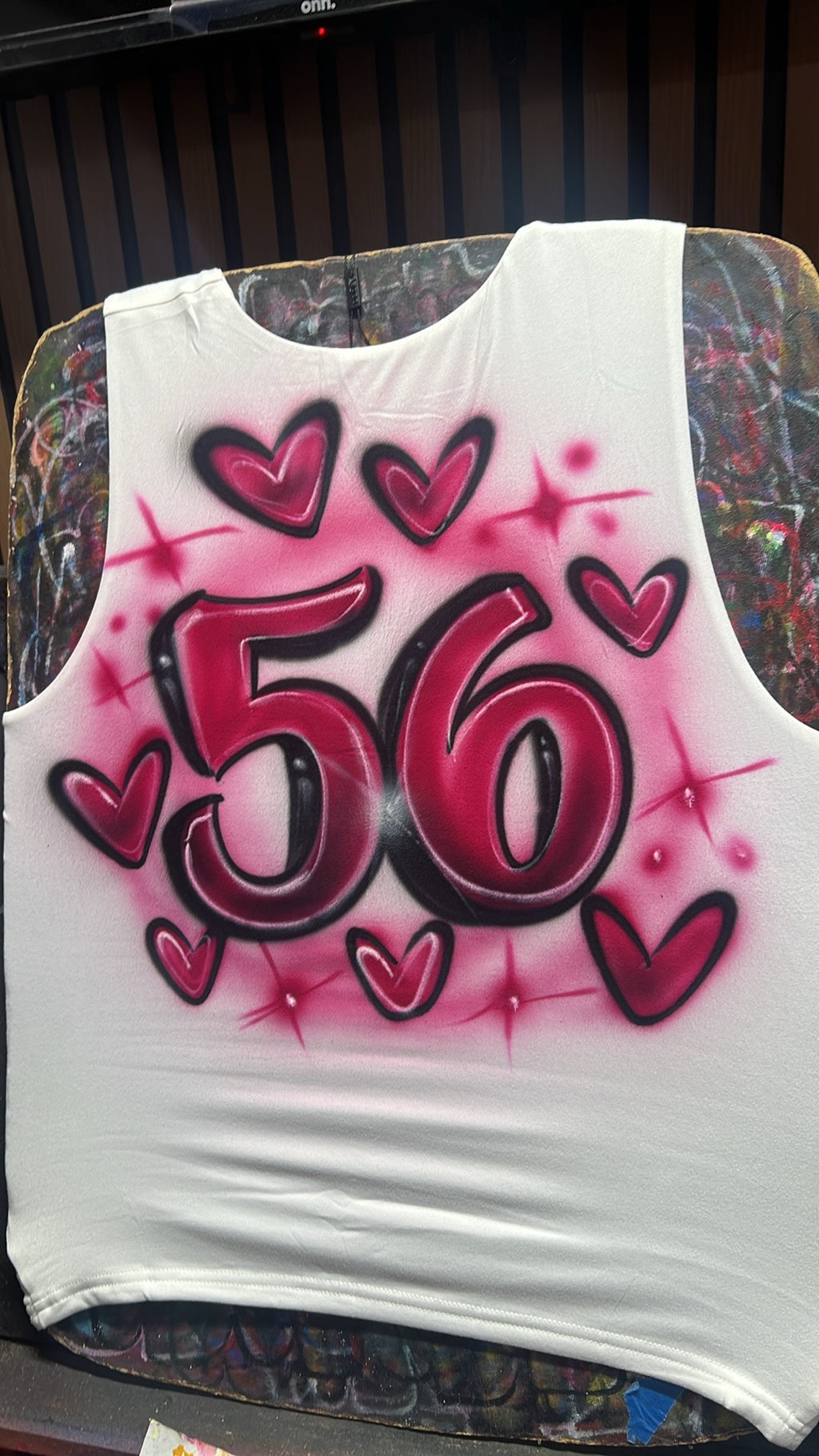 Airbrush Statement Top (Words Only)