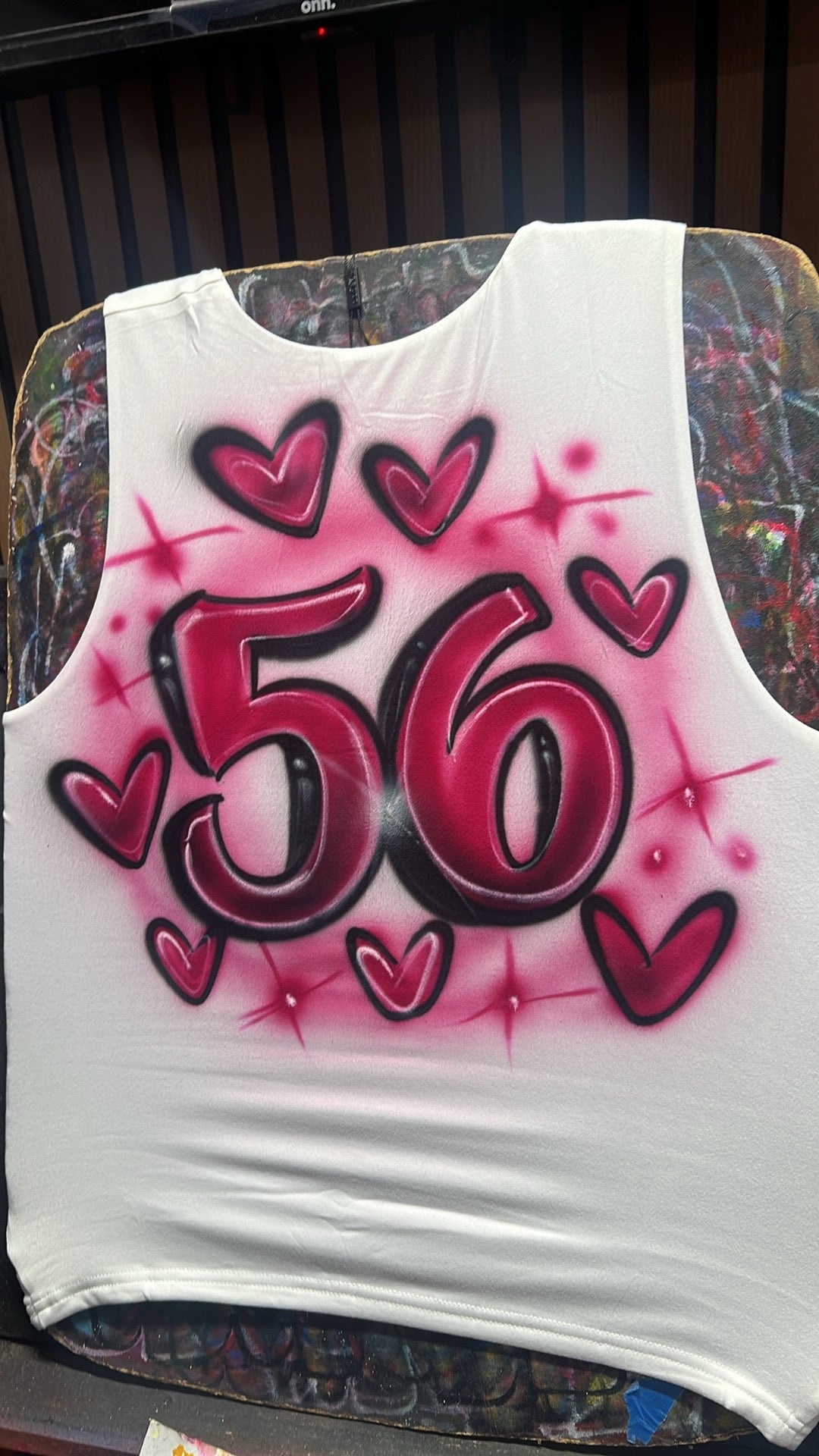 Airbrush Statement Top (Words Only)