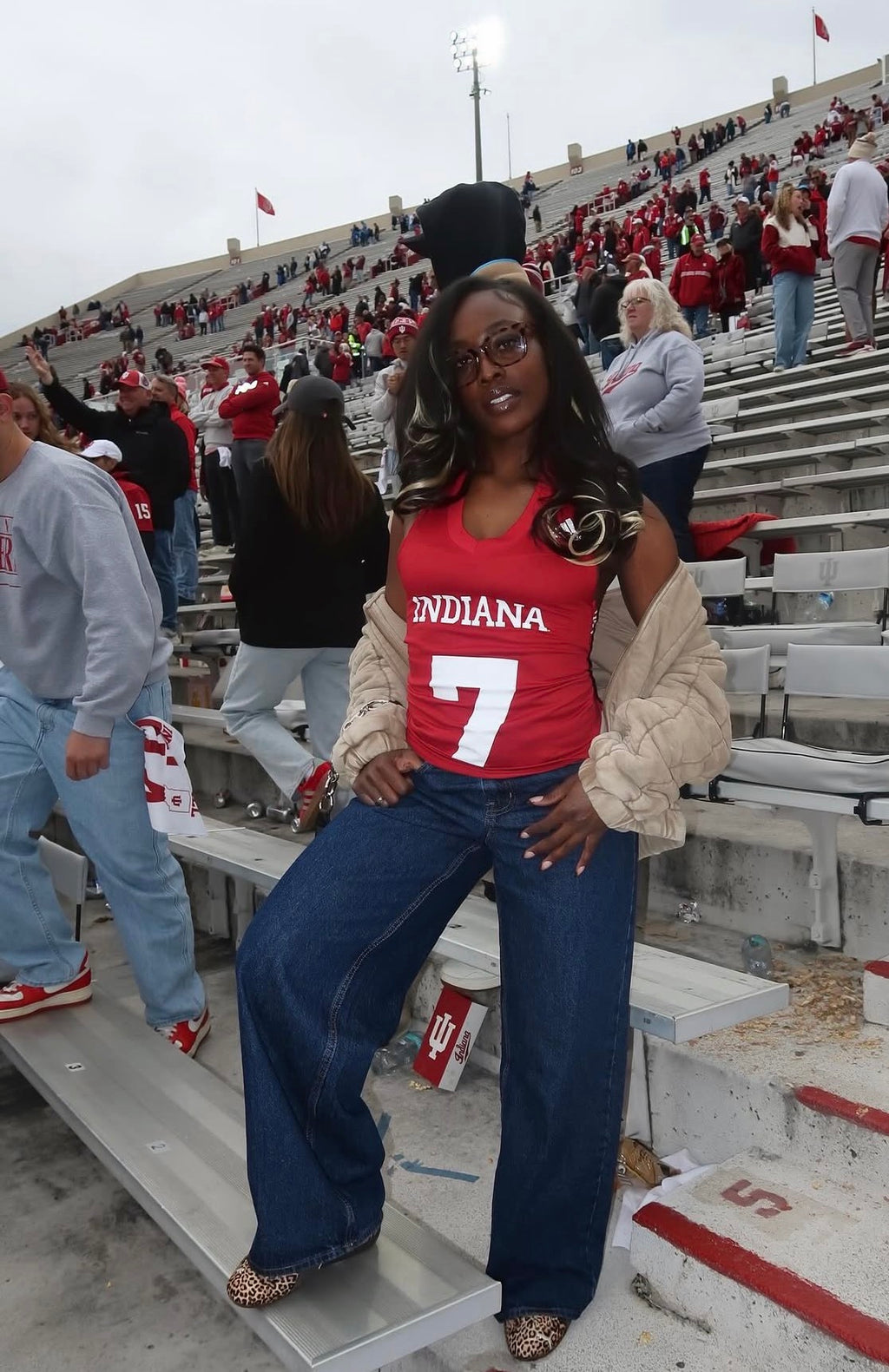 Jersey halter top shirt