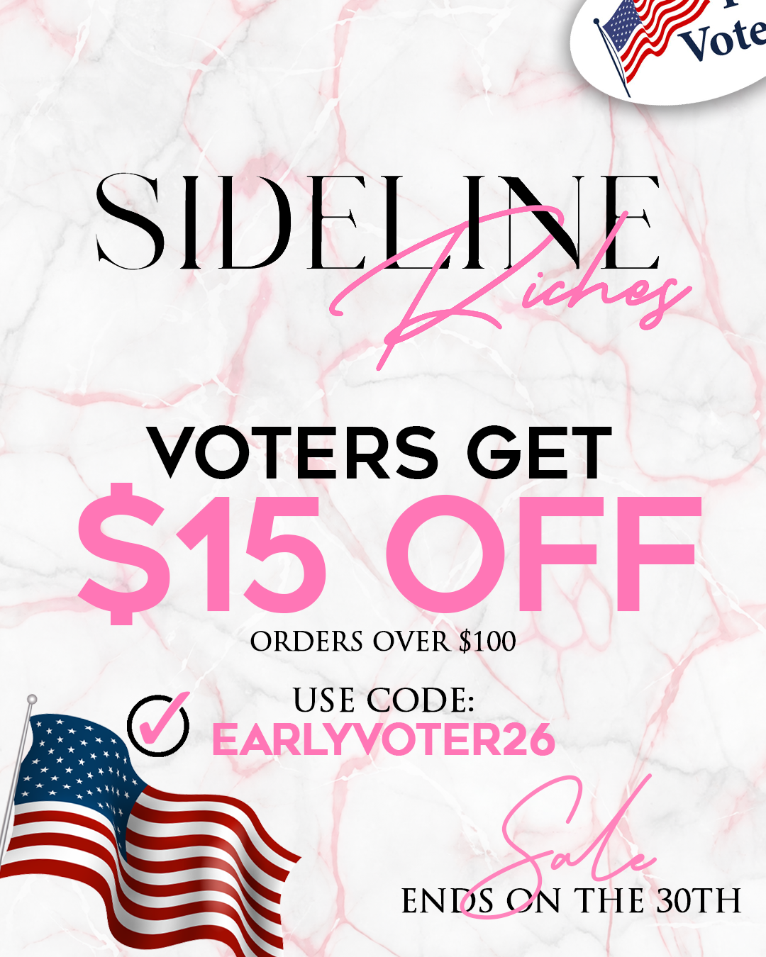 Early Voter Discount Verification