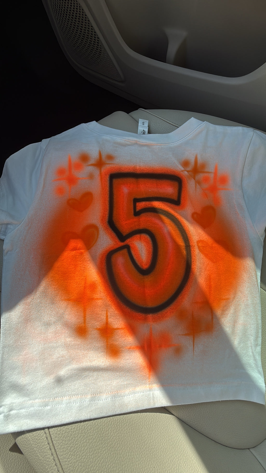 Fitted Cropped Airbrush Tank Top FRONT DESIGN ONLY