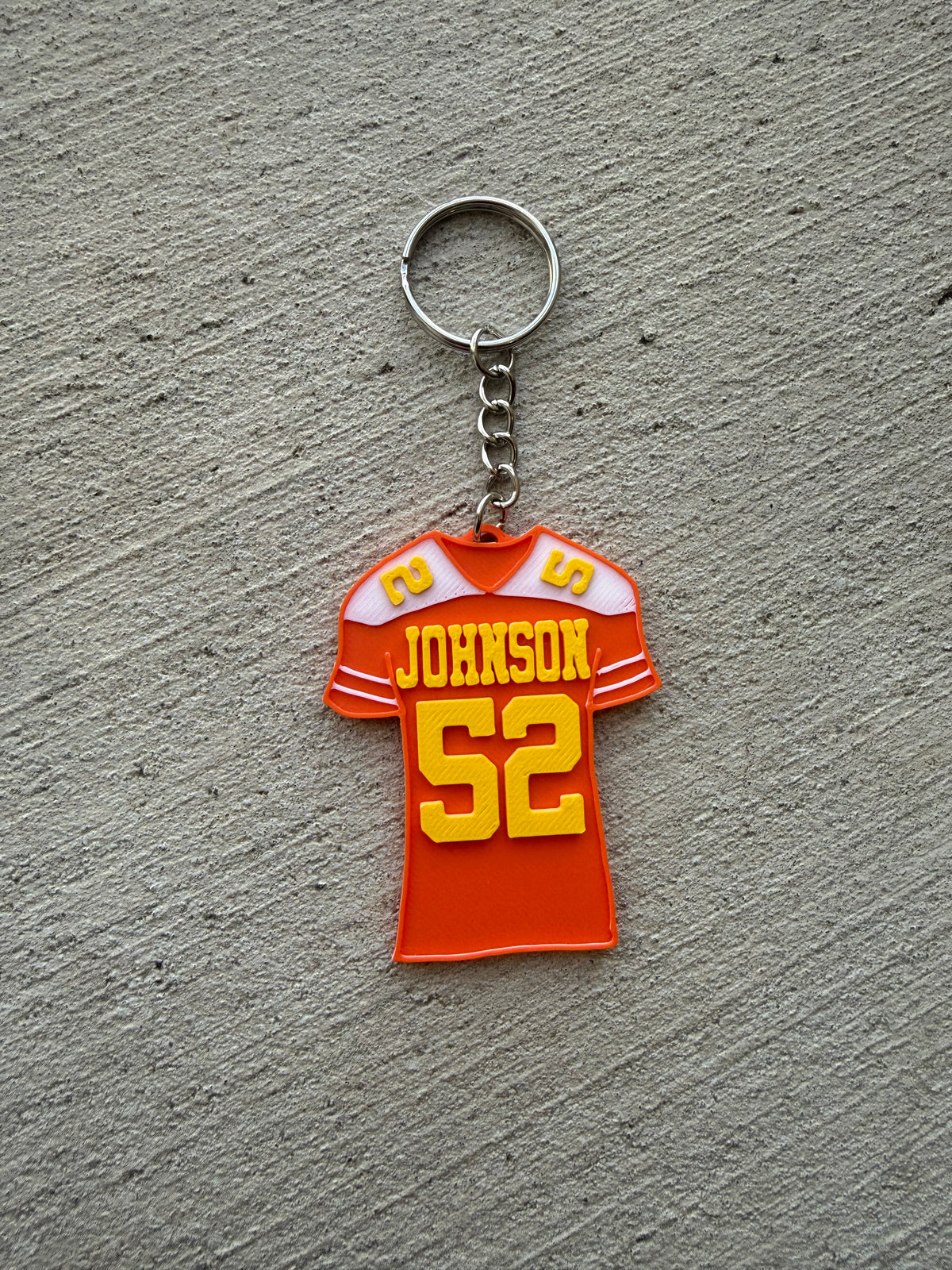 Jersey Keychain