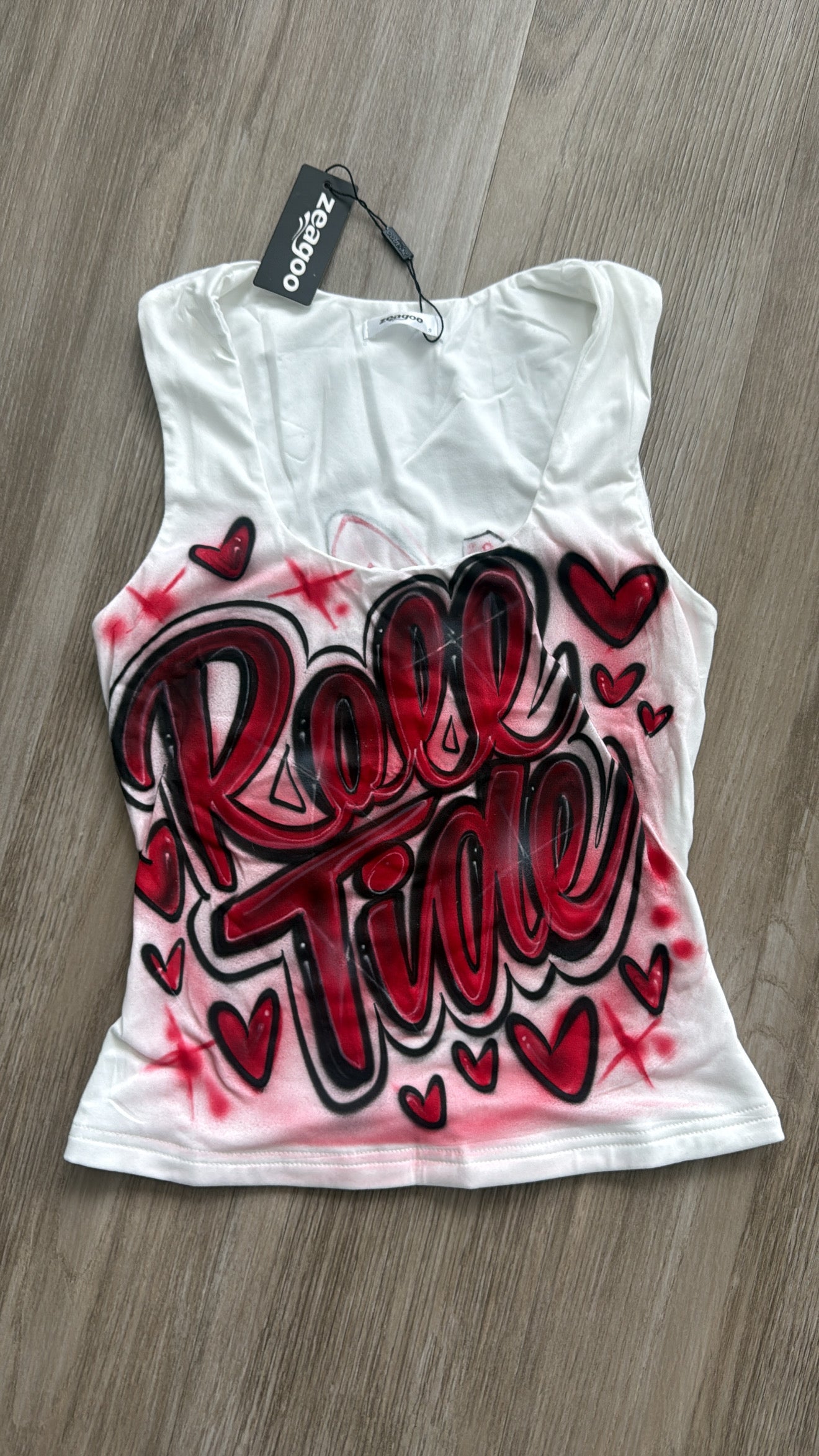 Airbrush Statement Top (Words Only)