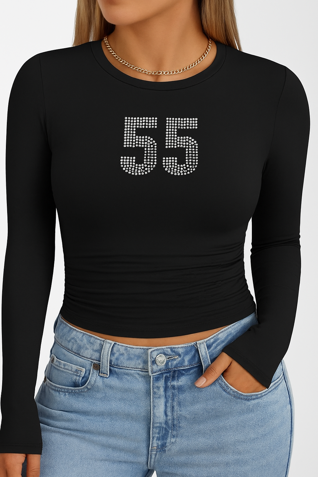 Bedazzled Game Day Long Sleeve