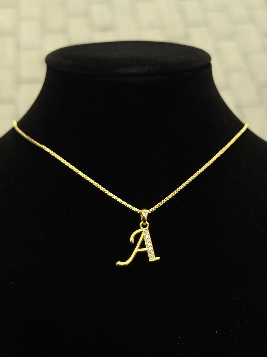 Letter Luxe Necklace