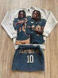 Crewneck Patchwork + Tapestry Skirt