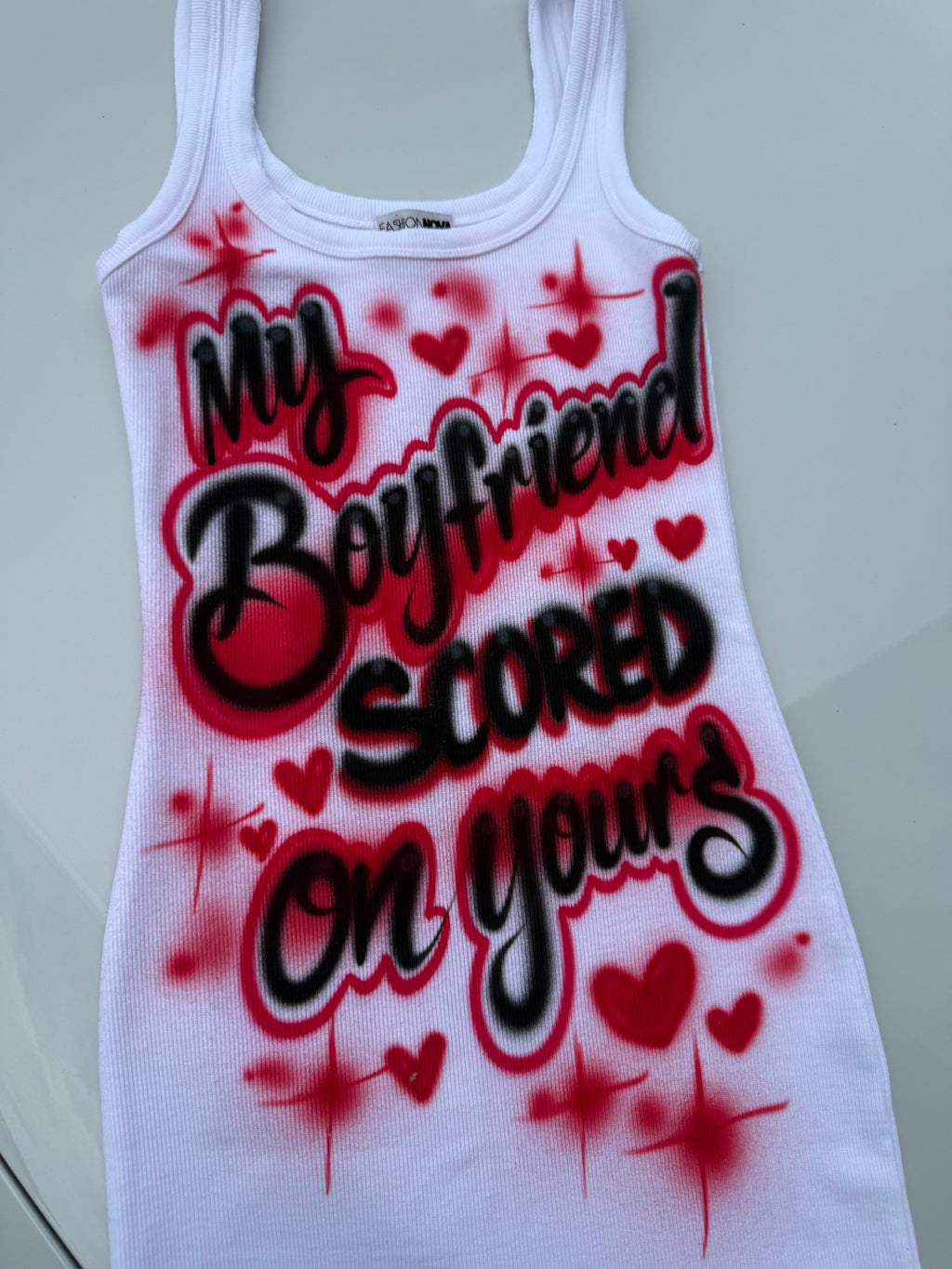 Airbrush dress
