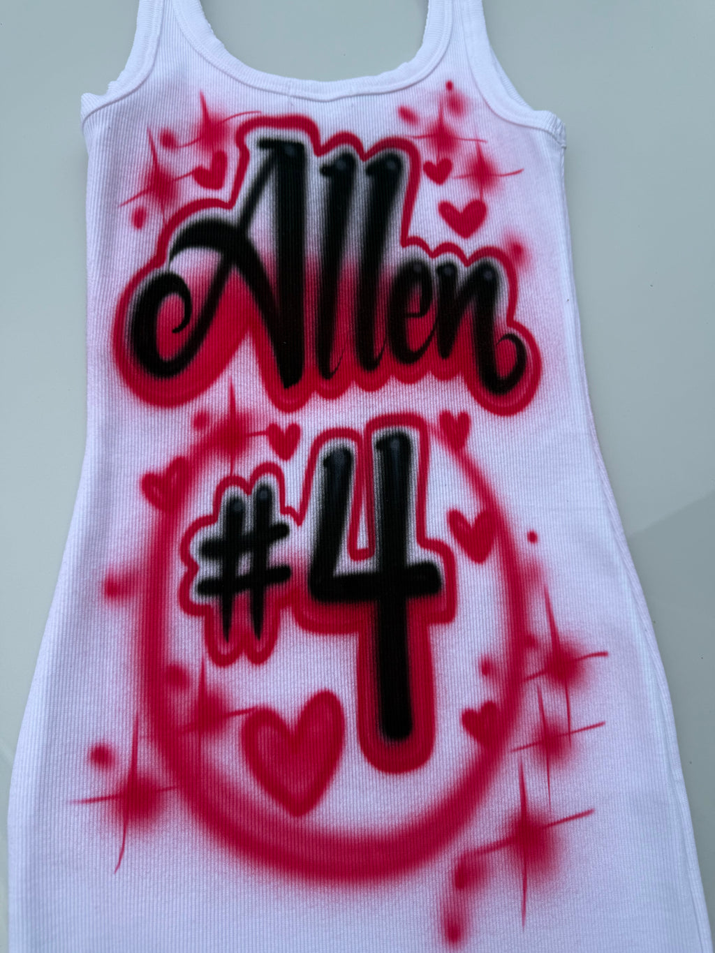 Airbrush dress