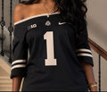 Off the shoulder jersey