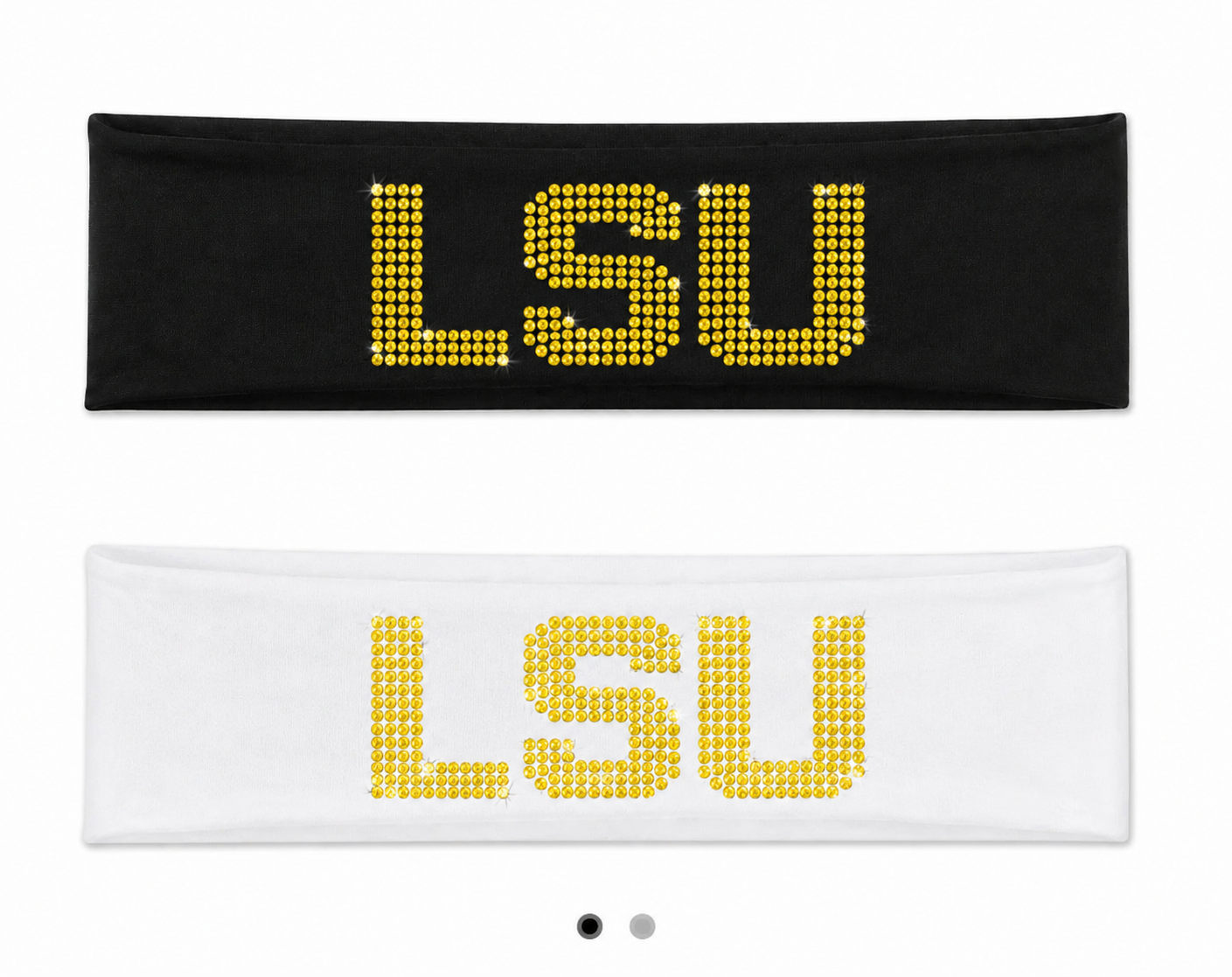 Rhinestone University Headband