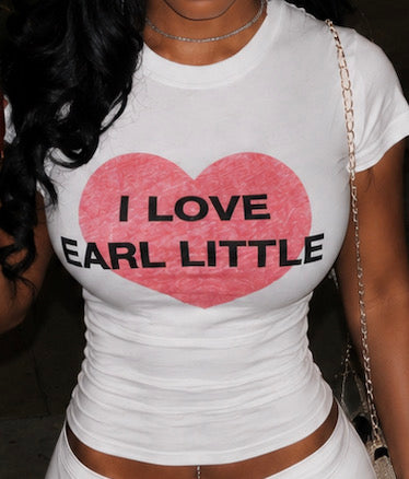 I Heart Fitted Top