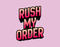 Signature pants rush fee
