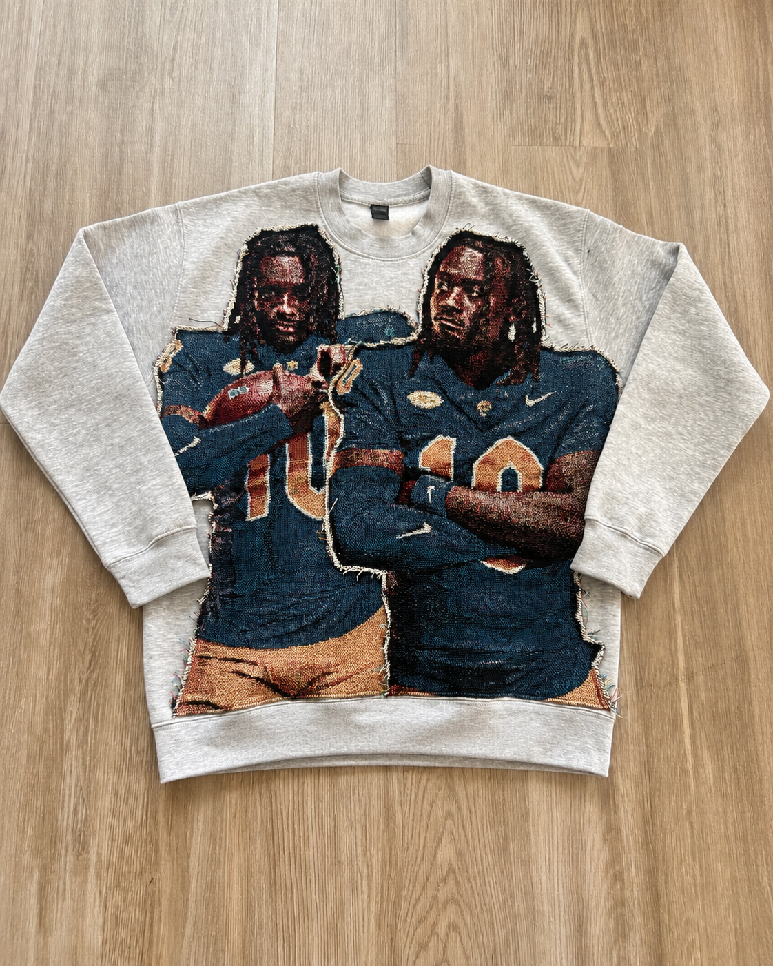 Patchwork Crewneck