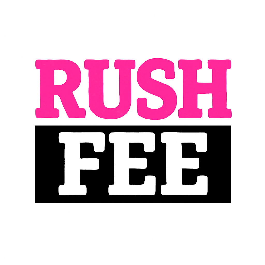 Signature pants rush fee