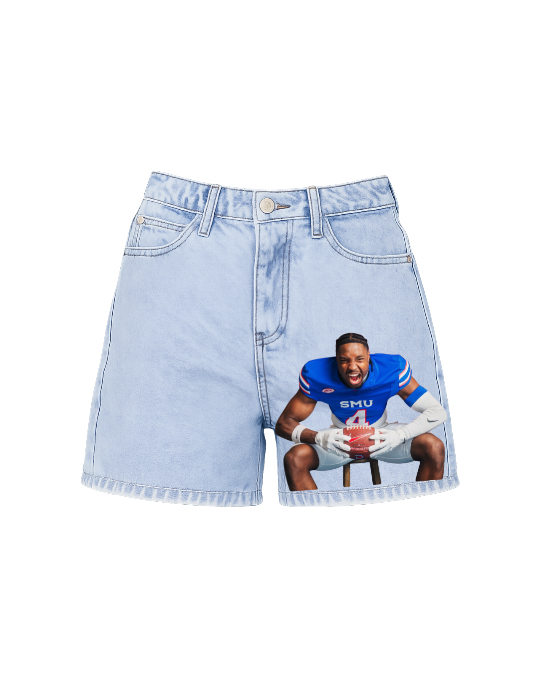 Patchwork shorts