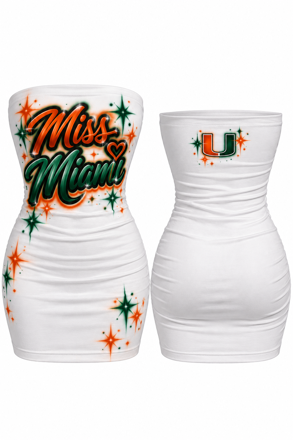 Airbrush Bodycon Dress
